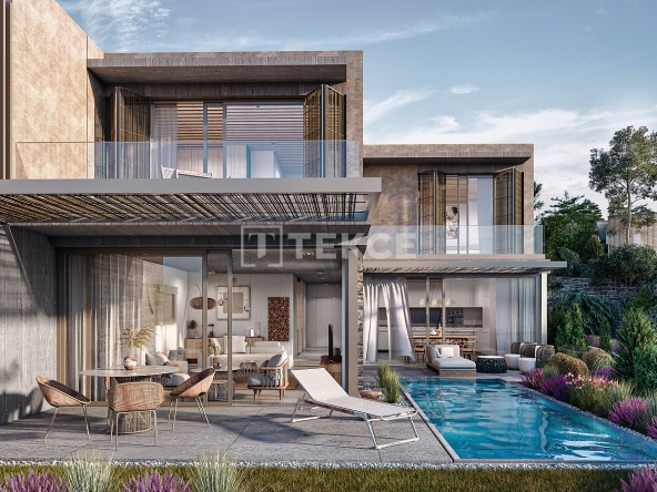 Adb 00007 Sea View Villas With Pool Close To The Beach In Izmir Cesme Te 13