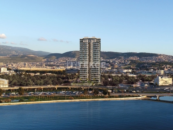 Adb 00020 Sea View Apartments With Swimming Pool In Izmir Konak Te 42
