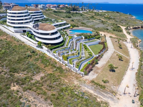 Adb 00031 Apartments For Sale In A Beachfront Complex In Izmir Cesme Te 1 1