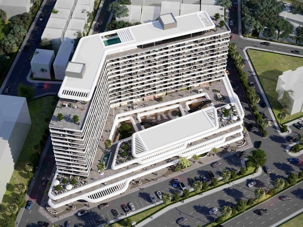 Adb 00109 Apartments In A Complex With High Rental Income In Izmir Turkey Te