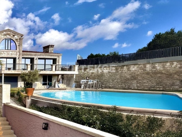 Adb 00112 Detached Home For Sale With Nature View In Izmir Cesme Te 1