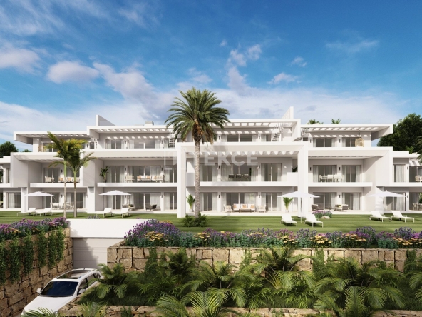 Agp 00090 Apartments In Complex With Exotic Garden In Casares Spain Te