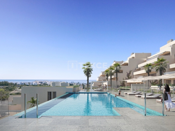 Agp 00604 Seaside Apartments In Estepona With Large Greenery Te 33