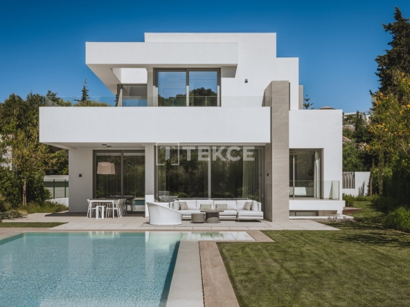 Agp 00665 Turnkey Functional And Elegant Villas By Golf In Estepona Te