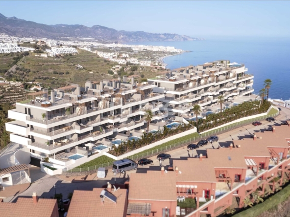 Agp 00776 Flats In Torrox Costa Spain With Clear Sea Views Te 45