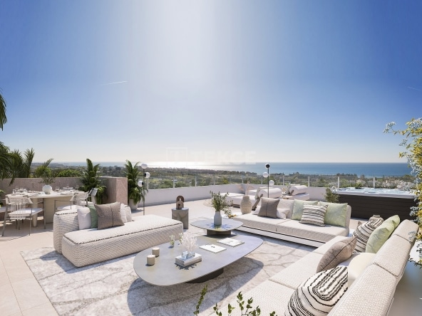 Agp 00898 Panoramic Views Apartments Close To The Beach In Estepona Malaga Te