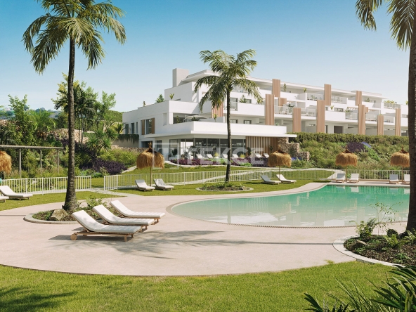 Agp 00903 Majestic Panoramic Views Golfside Apartments In Casares Te