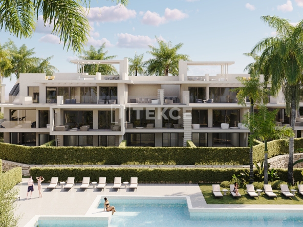 Agp 00916 Sea And Mountain View Apartments With Large Terraces In Estepona Te 42