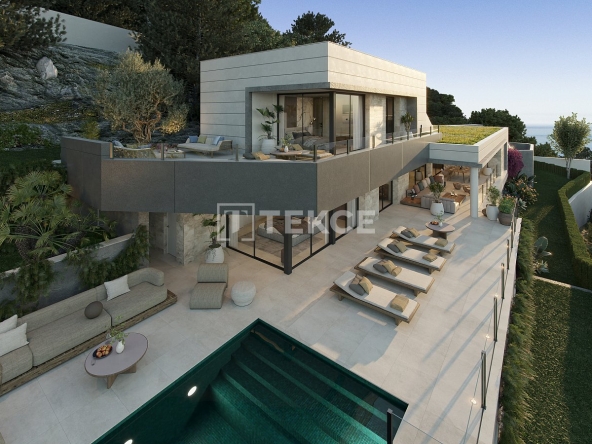 Agp 00918 Panoramic Views Detached Villas With Generous Interiors In Malaga Te