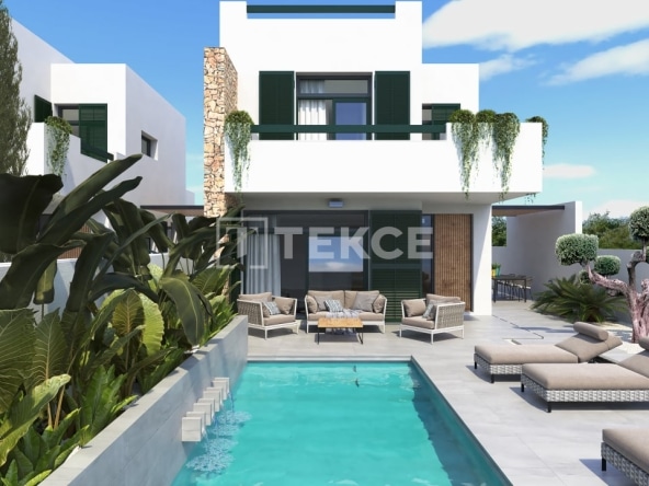 Alc 00117 3 Bedroom Detached Villa In Alicante Daya Nueva Costa Blanca Te