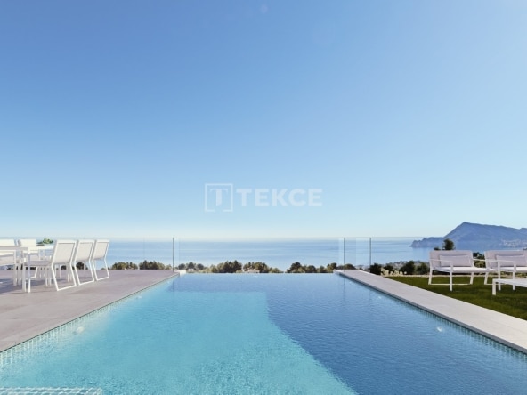 Alc 00299 Sea View Luxury Villa For Sale In Altea Alicante Te