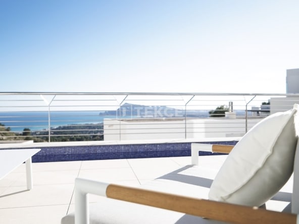 Alc 00301 Sea Views Villa In Altea Alicante Costa Blanca Te