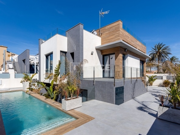 Alc 00392 Modern Detached Villa With Pool In La Mata Torrevieja Alicante Te