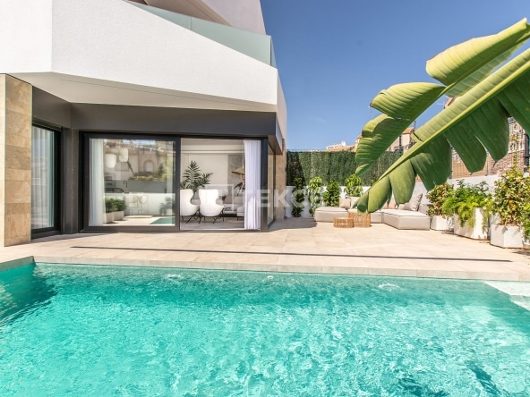 Alc 00400 Fully Furnished Villas With Large Terraces In La Florida Te
