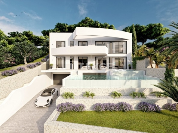 Alc 00412 Luxury Villa Nearby The Beach In Altea Alicante Te