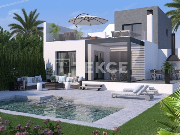 Alc 00615 Villas Conveniently Close To The Beach In San Juan Alicante Te