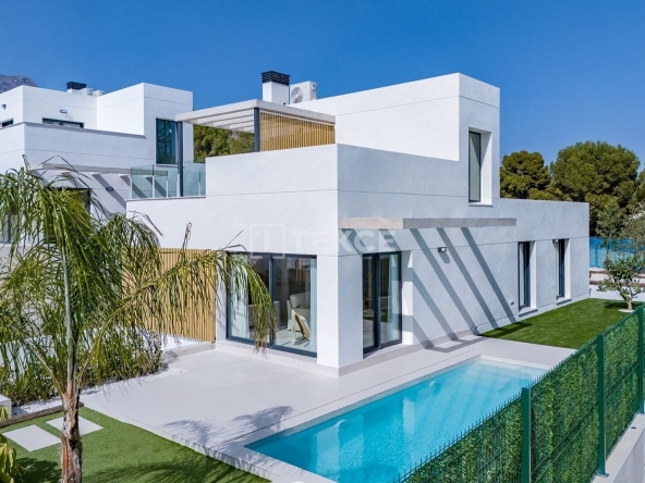 Alc 00630 Three Bedroom Houses For Sale In Finestrat Near The Beach Te
