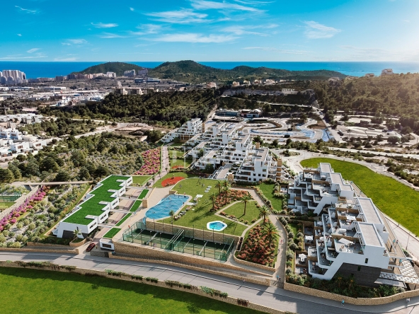 Alc 00633 Sea View Properties In A Complex In Finestrat Alicante Te