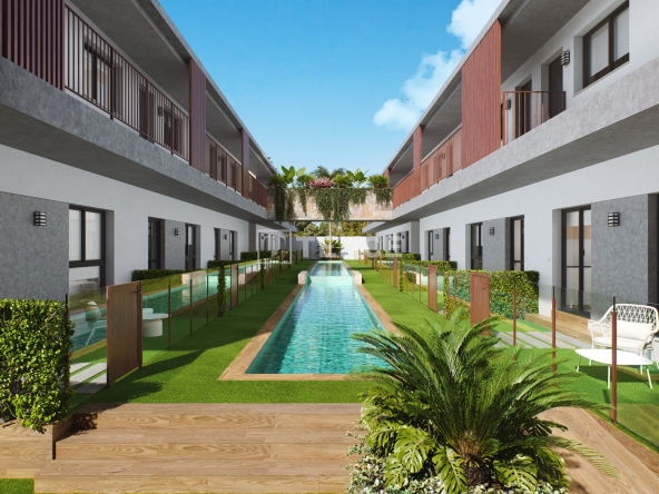Alc 00645 Stylish Thai Apartments Near Amenities In Pilar De La Horadada Te