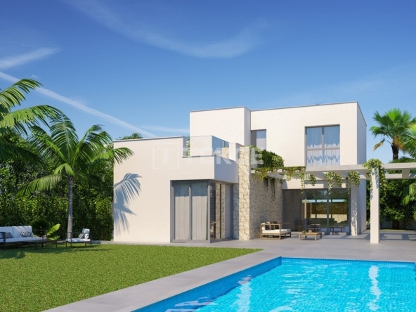 Alc 00732 Modern Detached Villa With Pool In Pilar De La Horadada Te