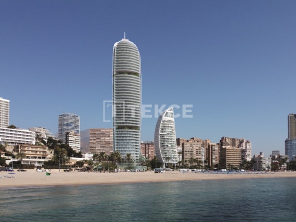 Alc 00747 Luxe Apartments Close To The Beach In Benidorm City Alicante Te 7