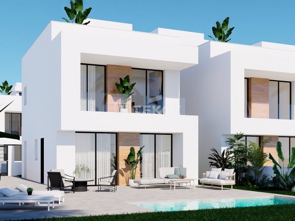 Alc 00922 Refined Contemporary Villas Boasting Private Pools In La Zenia Te