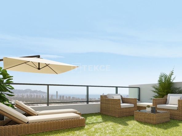 Alc 00946 Modern Homes With Stunning Sea Views In Finestrat Alicante Te