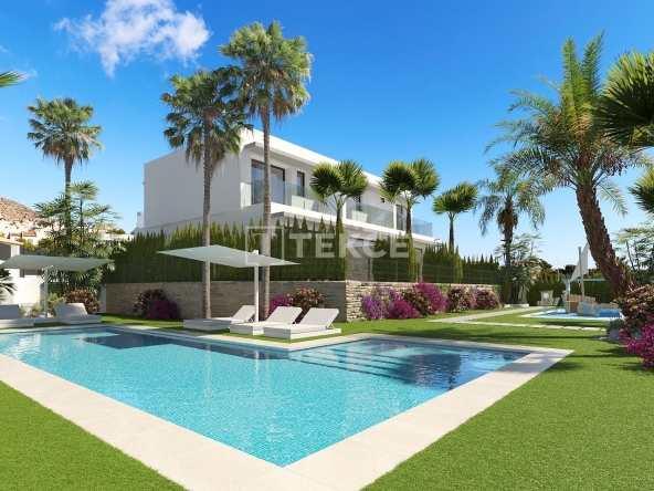 Alc 01015 Luxury 3 Bed Villas With Garden Pool In Finestrat Te