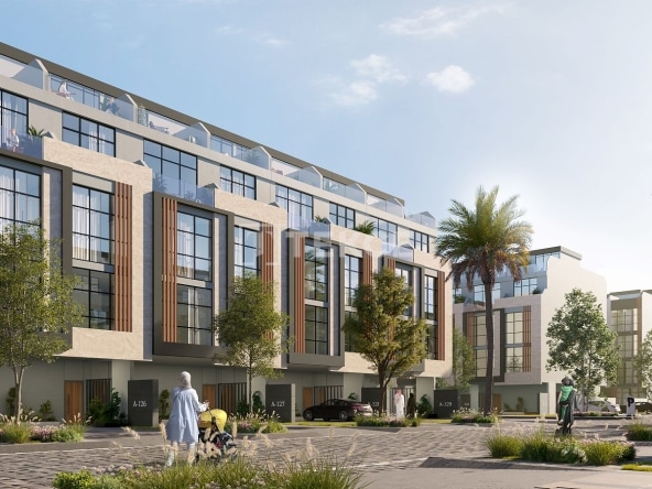 Auh 00009 Townhouses With Instalment Options In Khalifa City Abu Dhabi Te