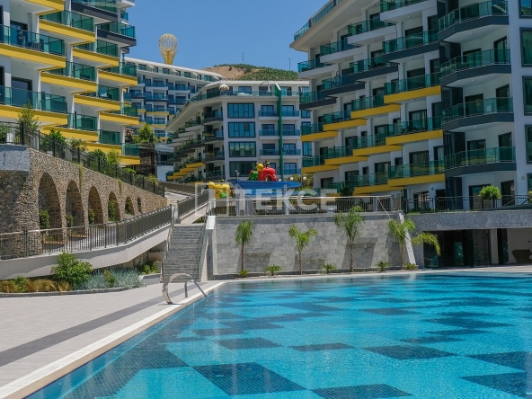Ayt 01504 Turnkey Apartments In A Beachfront Complex In Kargicak Alanya Te