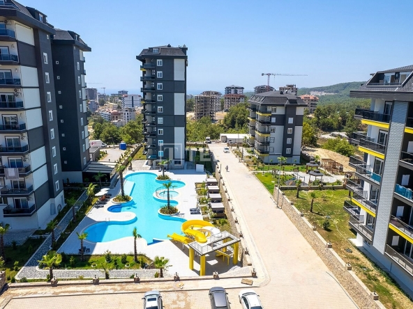 Ayt 02068 Properties For Sale In Complex With Seaview In Alanya Avsallar Te
