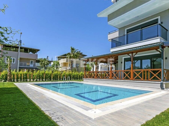 Ayt 02131 Detached Villa With Private Pool In A Complex In Antalya Belek Te