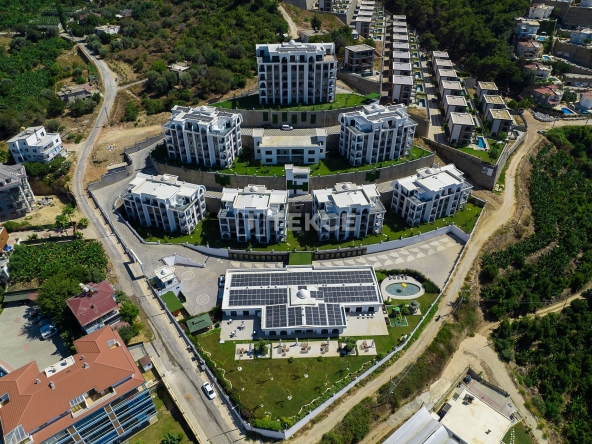 Ayt 02211 Apartments For Sale In An Andalusian Style Complex In Alanya Te 14