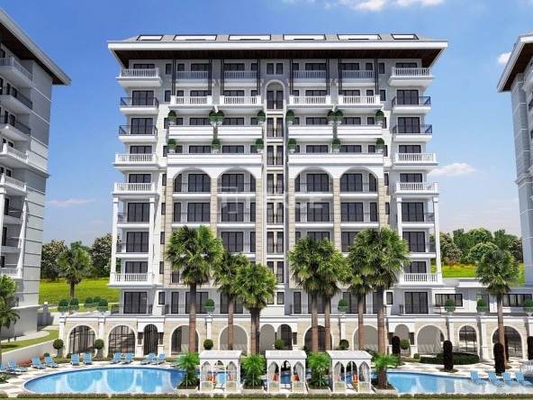 Ayt 02215 Apartments In A Centrally Located Complex In Alanya Antalya Te
