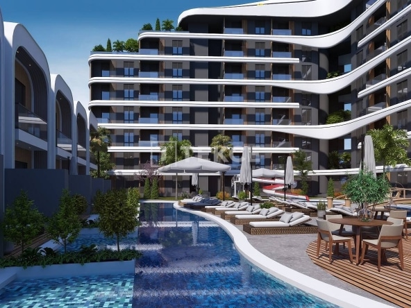 Ayt 02708 Apartments In A Complex Close To Main Road In Antalya Te