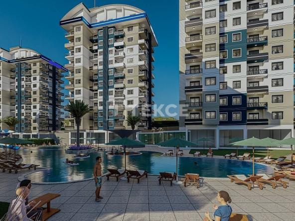 Ayt 02786 Apartments In An Advantageous Location In Alanya Turkey Te
