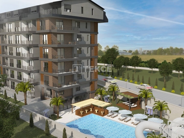 Ayt 02852 Apartments In A Complex With Amenities In Antalya Te