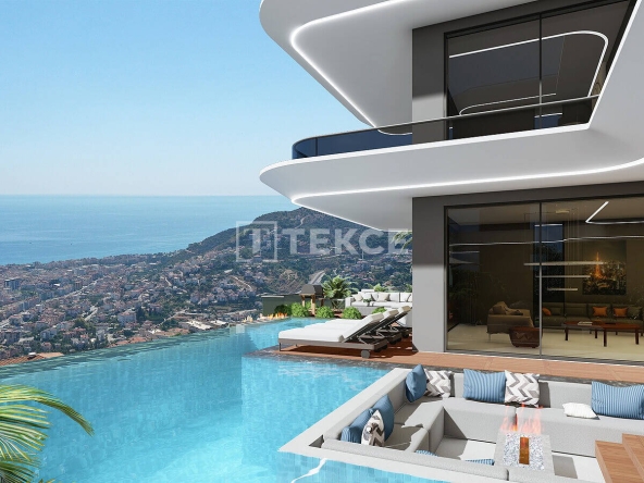 Ayt 03212 Detached Villas In A Prestigious Living Space In Bektas Alanya Te