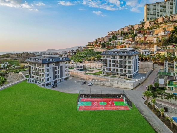 Ayt 03317 Sea View Apartments In A Natural Setting In Kargicak Alanya Te