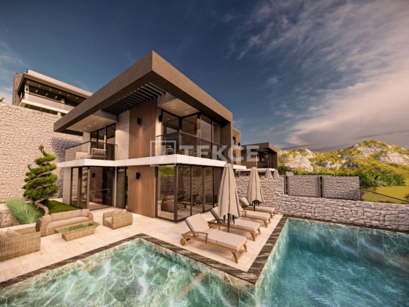 Ayt 03430 2 Bedroom Villas For Year Long Residing In Kalkan Antalya Te