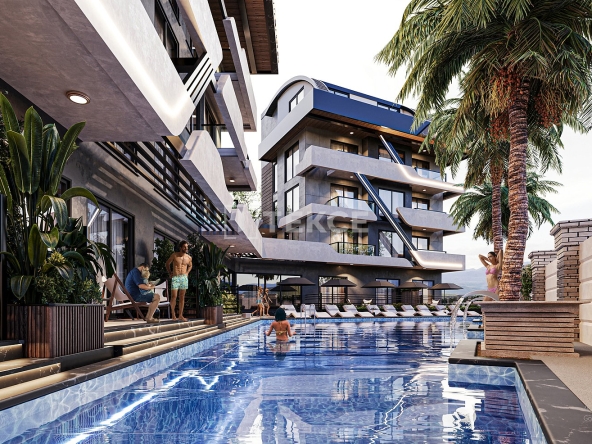 Ayt 03439 Apartments In A Complex With Rich Amenities In Alanya Antalya Te 14