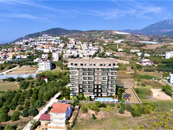 Ayt 03532 Sea And City View Properties For Sale In Alanya Turkey Te