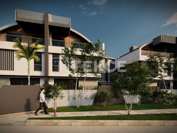Ayt 04049 Villa In A Project With A Pool And Sauna In Antalya Dosemealti Te