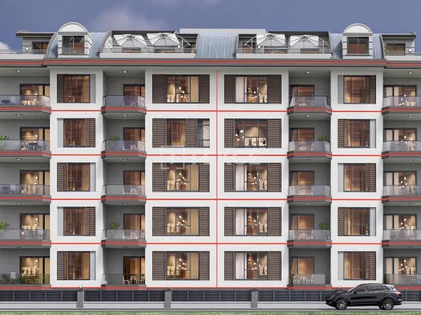 Ayt 04083 Sea Near Apartments In Complex With Activities In Alanya Mahmutlar Te