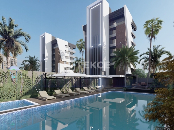 Ayt 04168 Apartments In Complex With Pool In Antalya Kepez Te