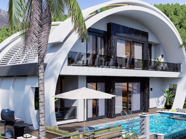 Ayt 04184 Special Design Villas Within Nature In Alanya Antalya Te