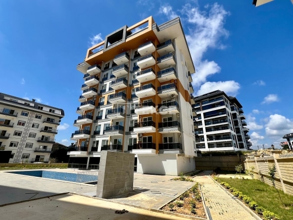 Ayt 04263 Apartment For Sale In A Complex With Pool In Alanya Avsallar Te