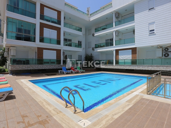 Ayt 04365 1 Bedroom Property In A Complex With A Pool In Antalya Konyaalti Te