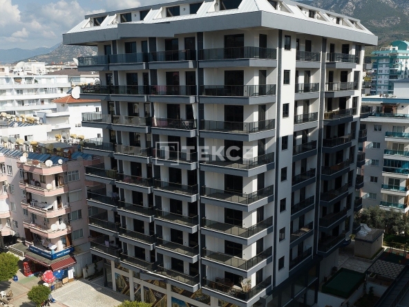 Ayt 04436 Properties In A Complex 100 M From The Sea In Alanya Te 60