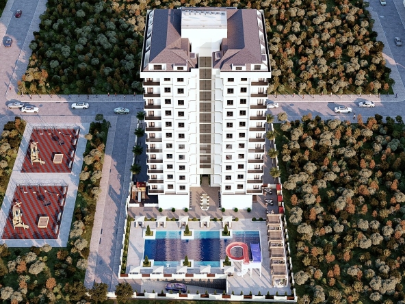 Ayt 04438 Real Estate In Alanya Mahmutlar With 300 M To The Sea In A Complex Te 11